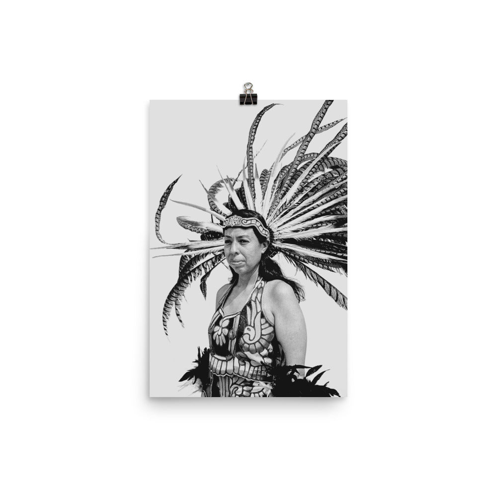 Dancer photo-paper poster