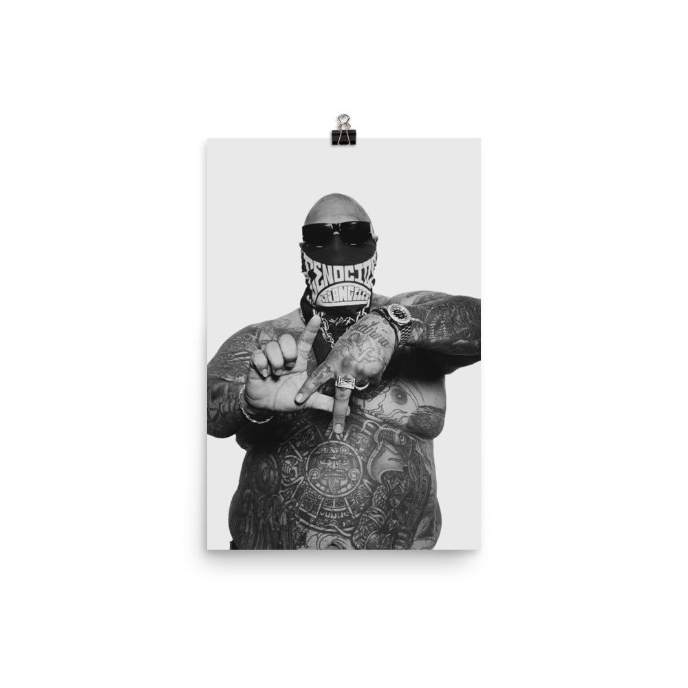 LA photo-paper poster