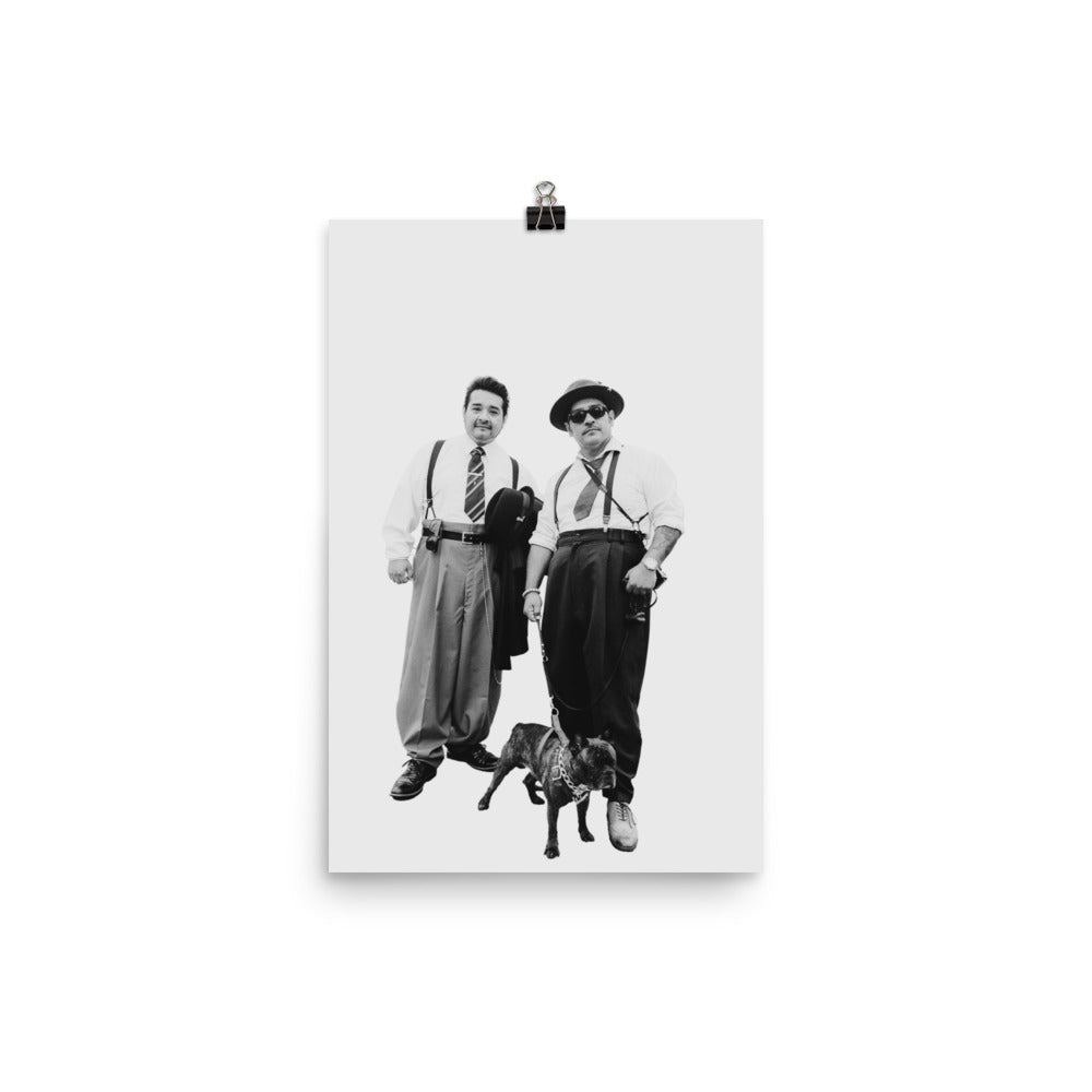 Zoot Brothers photo-paper poster