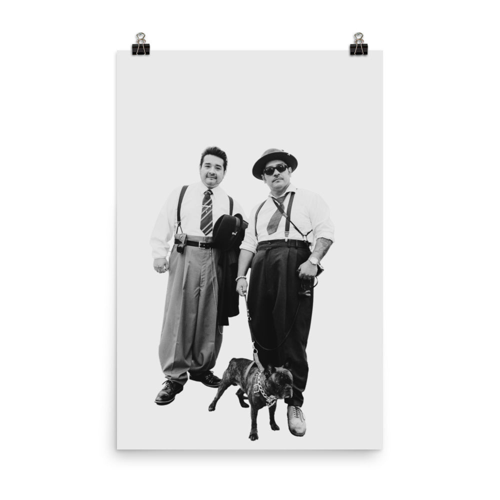 Zoot Brothers photo-paper poster